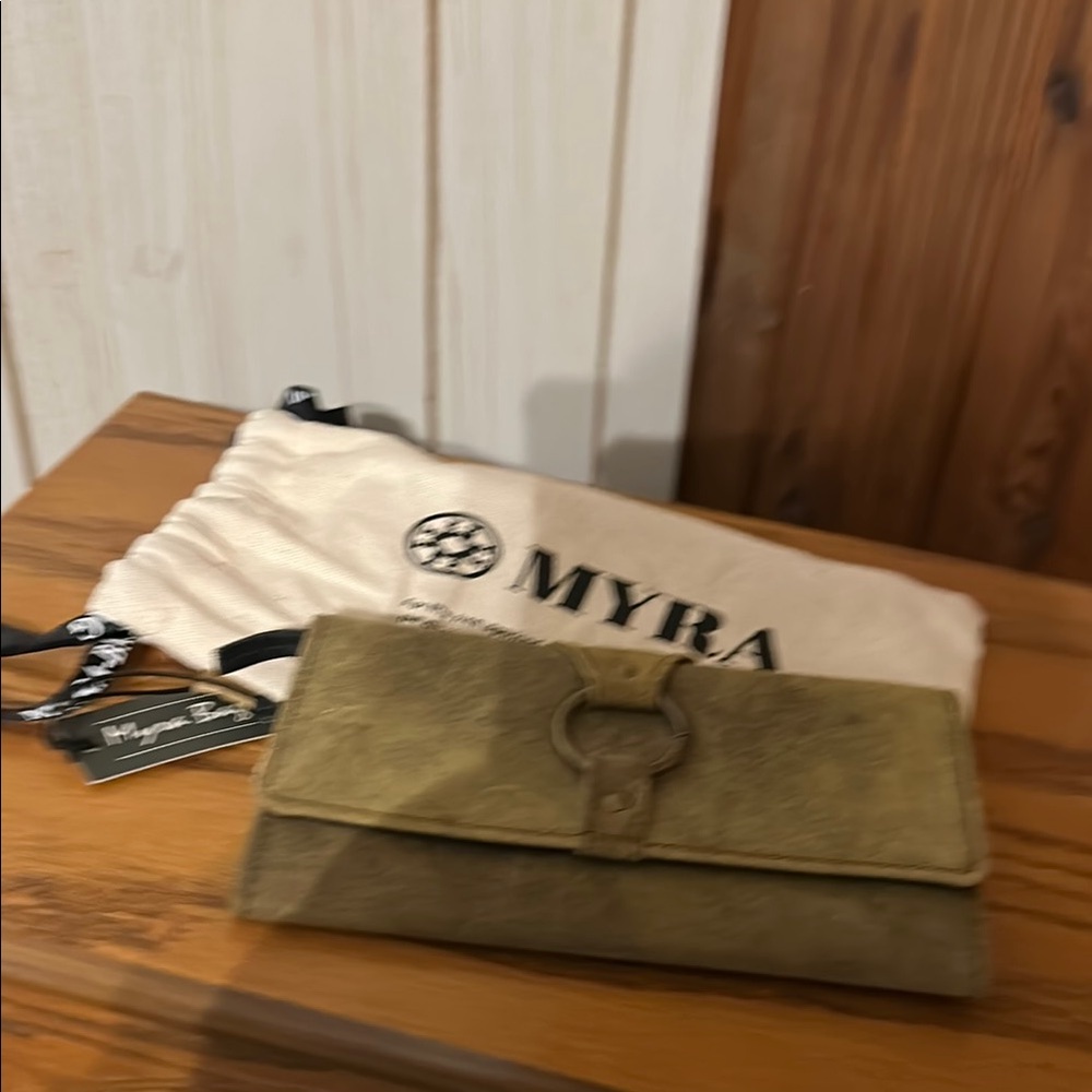 Myra Bag Tan Wallet